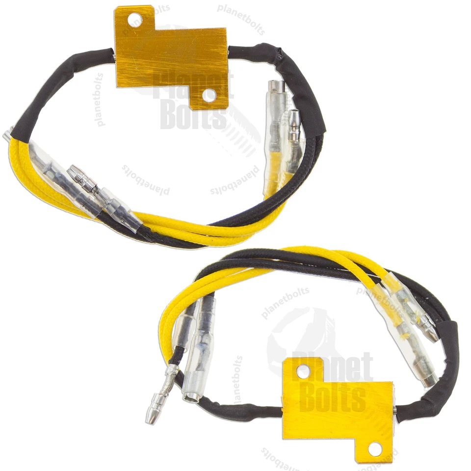 Контроллер скорости вспышки 6,8 Ом нагрузка универсальный свет 2 резистора светодиодные сигналы поворота - Изображение 4 из 4