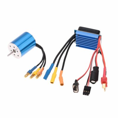 Surpass 2435 Sensorless Brushless Motor+25A Brushless ESC for 1/16 1/18 RC Car