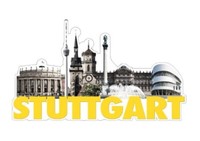 Stuttgart Buchstaben Collage Premium Magnet Aus Poly Souvenir Germany