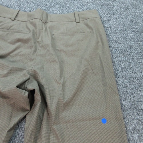 Ann Taylor Pants Womens 8 Beige Black Houndstooth Tapered 32x25.5 - Picture 20 of 22