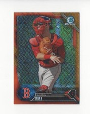 2016 Bowman Chrome Prospects Orange Shimmer Refractor Singles - You Choose