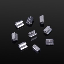 5 Bag Dental General Orthodontic Crimpable Hook Split Sliding Stops Open 50 Pcs
