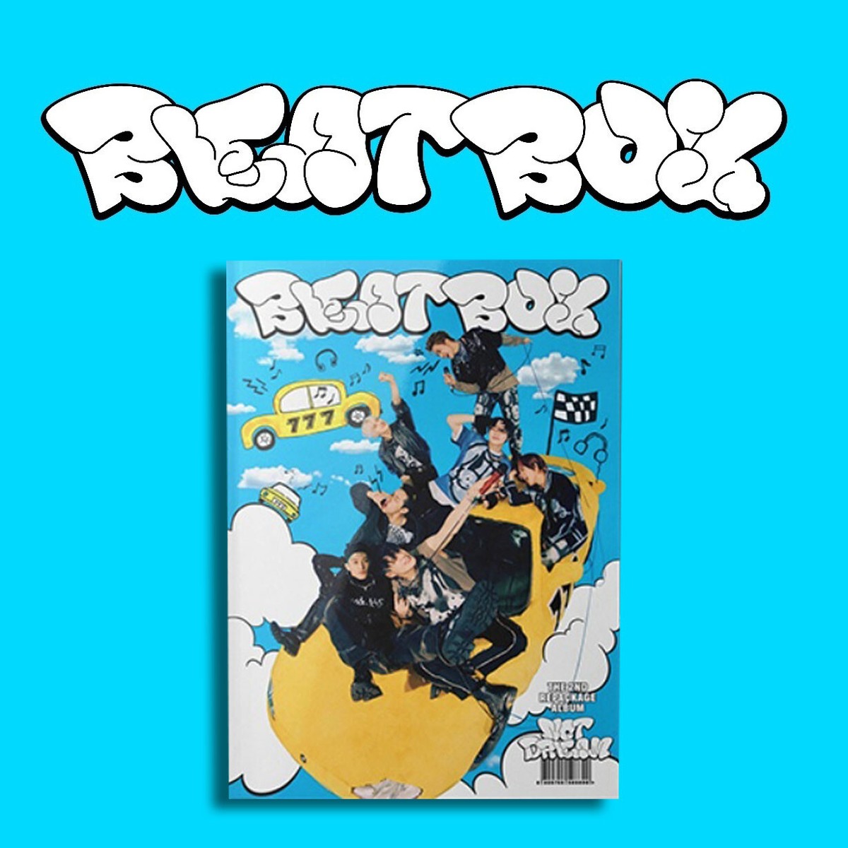 NCT DREAM 2nd Repackage Album Beatbox YOUNG STAR Ver. CD+Book+Card