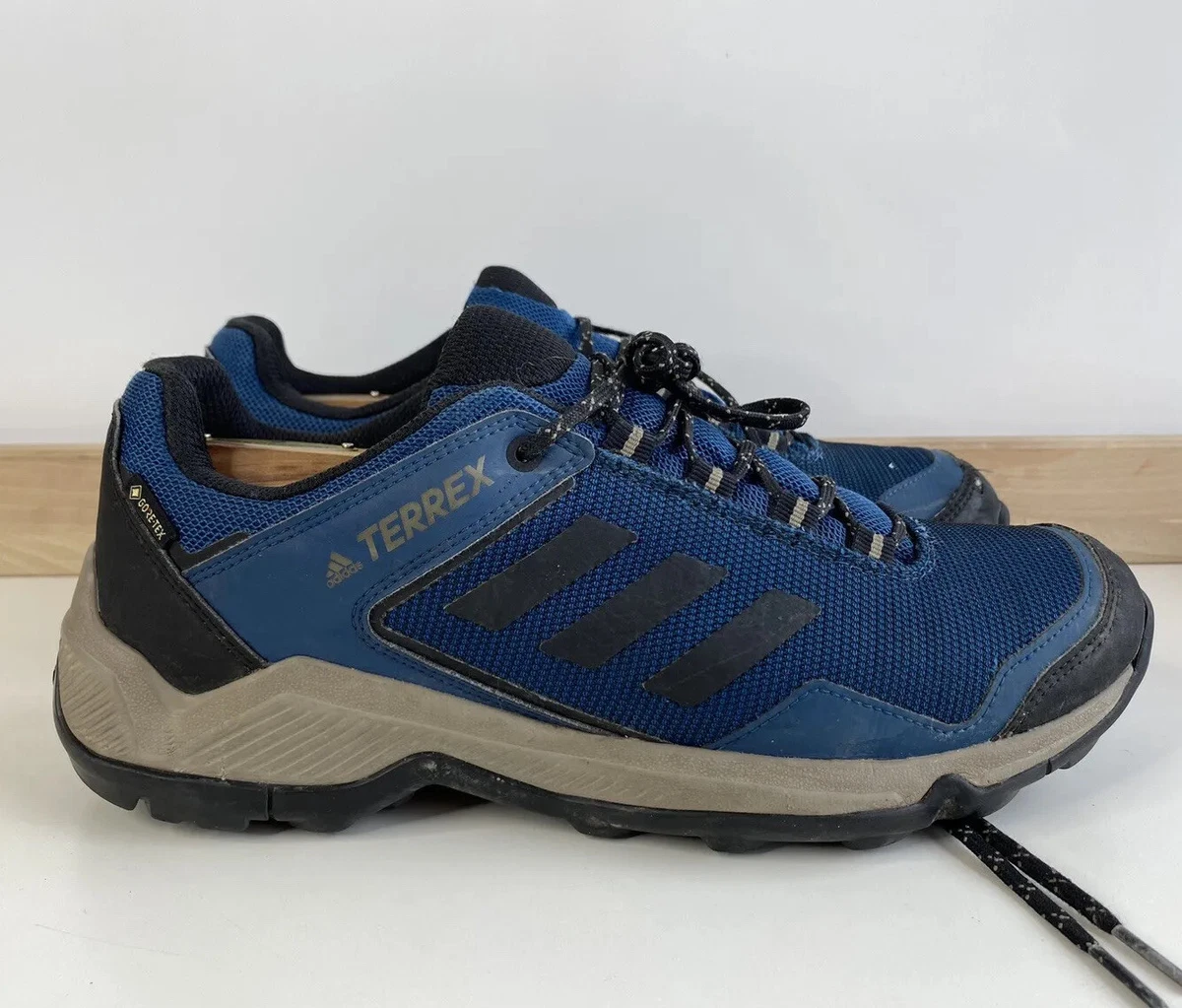 Adidas Terrex Traxion Gore Tex Low Top Hiking Shoes / Blue / Men's 10.5 |  eBay