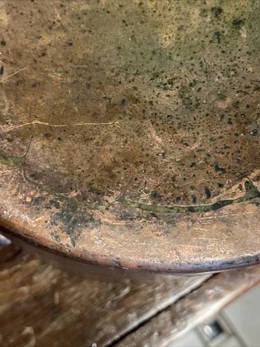 Nice Antique 1800s Dovetailed Copper Sauce Pan With Makers Marks 7”h X 9 1/2”w - Picture 12 of 16
