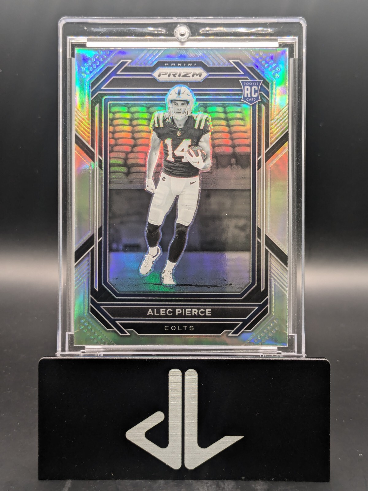 2022 Prizm Negative Silver Holo Alec Pierce RC # 330