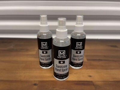 M. Skin Care Sanitizing Hand Spray 5.07 FL.OZ/150mL Pump Bottle (Pack of 3)