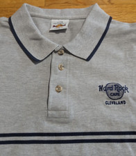 NEW Men's ~ Hard Rock Cafe Cleveland ~ Polo Shirt ~ Size Large ~ MADE IN USA