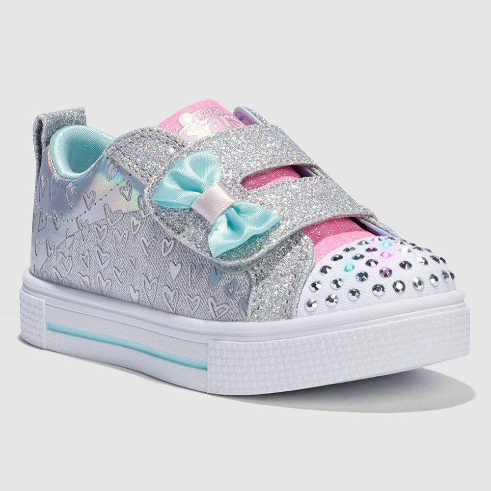Кроссовки S Sport By Skechers для малышей Kelsi - Цвет морской волны СинийСерый 2 2590₽