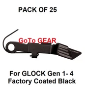 Extended Slide Stop Release For GLOCK Gen 1 2 3 4 Glock 17 19 20 Pack of 25