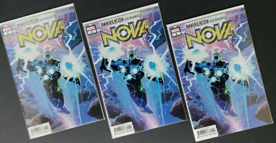 NOVA ANNIHILATION - SCOURGE #1 (LOT OF 3) 2020 MARVEL COMICS HOT KEY SPEC MCU