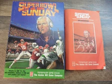Super Bowl Sunday 1985 PC IBM Version Avalon Hill NO DISCS PARTS ONLY