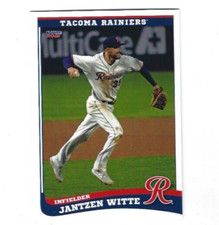2021 Tacoma Rainiers (Triple A-Seattle Mariners) Jantzen Witte