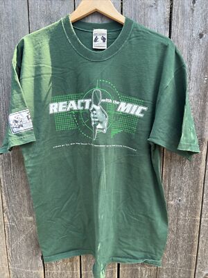 Vintage 90s Gang Starr Lil Dap Excursions T Shirt X-LARGE Rare Hip Hop Rap Tee