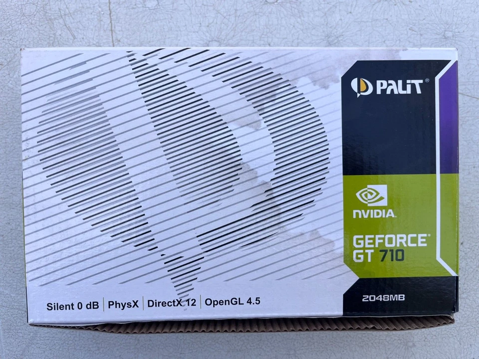 Palit NVIDIA GeForce GT 710 2048M DDR3 Graphics Card NEAT7100HD46-2080H - Image 3 of 4