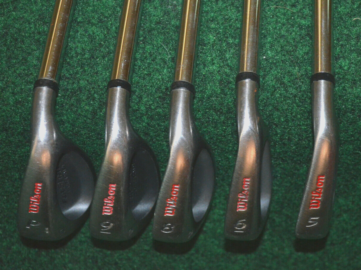 Wilson Fat Shaft Tour Cast Iron Set 5-6-8-9-PW Set Regular True