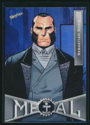 2020 Upper Deck Marvel X-Men Metal Universe Blue #93