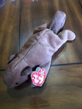 Ty Beanie Baby  BUCKY the Beaver  MINT with MINT TAGS