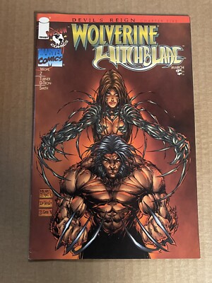 WOLVERINE WITCHBLADE #1 1ST PRINT IMAGE COMICS TOP COW (1996