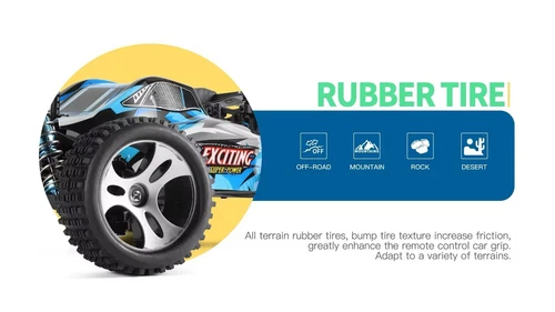 WLtoys 184011 1:18 Buggy Brushed 4WD 2.4G RC Car High Speed 30km/h Christmas Gif - Picture 12 of 12