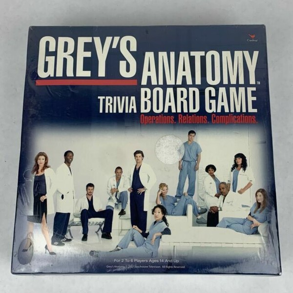 Spin Master Cardinal Industries Grey's Anatomy Game online kaufen eBay