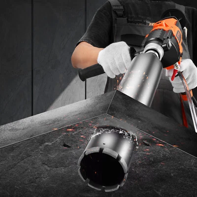 VEVOR Carotteuse à Diamant Dia. 20-160 mm Perceuse au Diamant Portative 2000 W