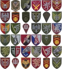 Set of 36 military war patch of Airborne assault troops of Ukraine Armed Forces