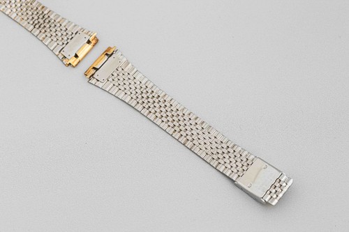 *Exc+4* Vintage OMEGA 2065 19mm Men's Watch Gold Bracelet Slide Clasp From Japan - Picture 7 of 12
