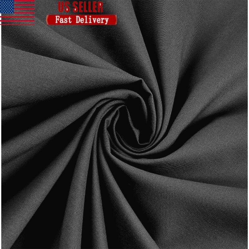 100% Cotton Solid Print Fabric 8yd Bolt for Quilting Crafts