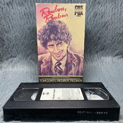 Reuben, Reuben VHS Tape 1983 CBS Fox Comedy Tom Conti Writer Drama Romance 