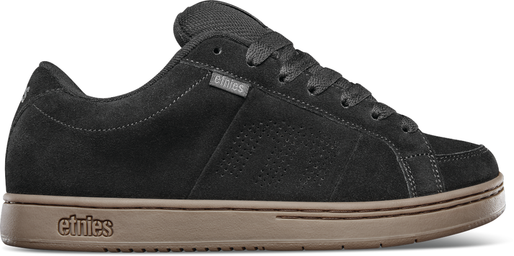 Etnies Men's Kingpin Skate Shoe Black/Dark Grey/Gum - 4101000091-556, Black/Dark