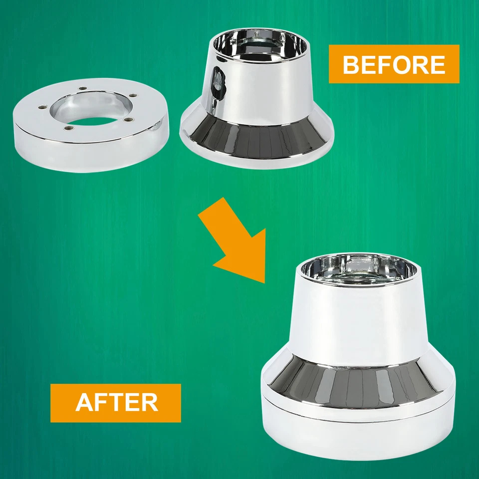 Adaptador de cubo de volante de 5 orificios para modelos Freightliner 1986-2006 Foto 4 de 4