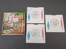 A176 Sawyer's View-Master Reels Disneyland Frontierland Swing Out Reels A1761-3