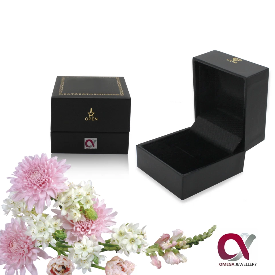 Anillo de compromiso de boda con racimo de diamantes naturales certificado de 1,49 quilates de oro amarillo de 10 quilates Foto 4 de 4