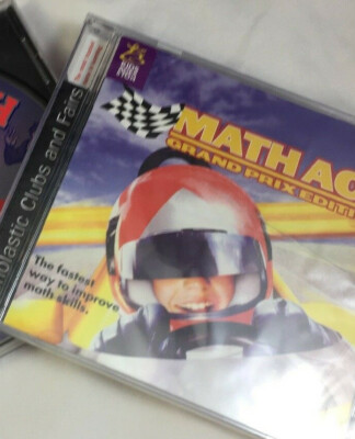 New Math Ace Grand Prix Edition Fastest Way to Improve Math Skills CD