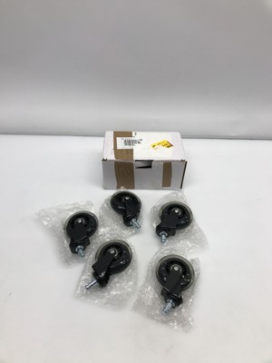 McNory 5er Set Buerostuhl Rollen im,Hartboden-Rollen,Rollerblade Style Gummi