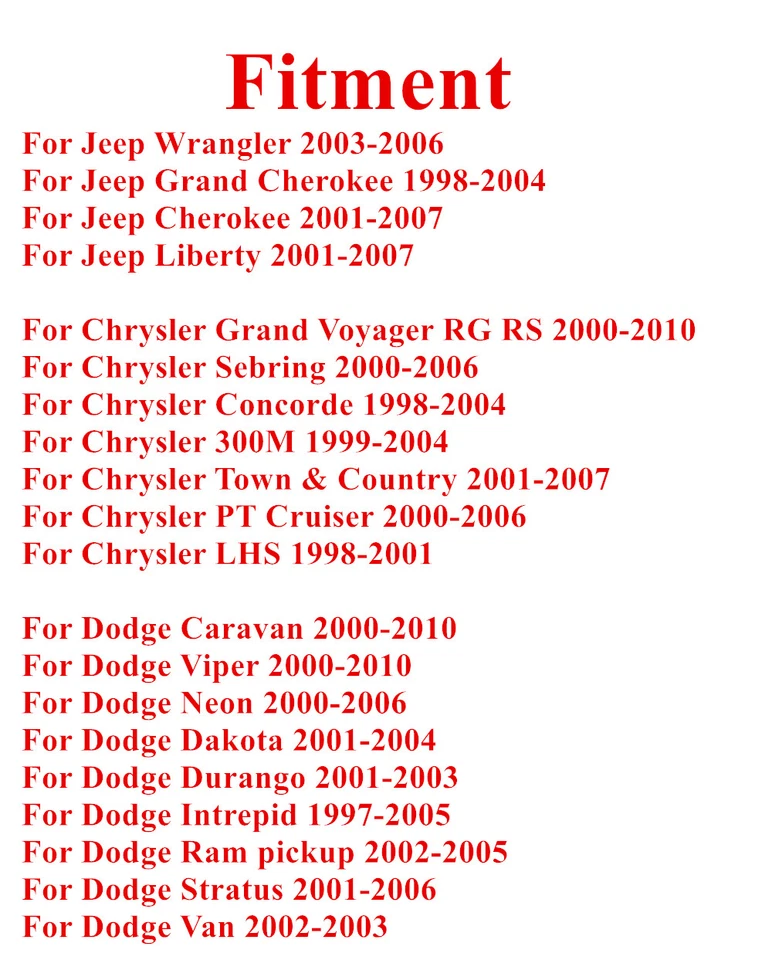 6.8'' Stereo Radio For Dodge Caravan Intrepid Dakota Stratus Chrysler PT Cruiser - Image 3 of 4