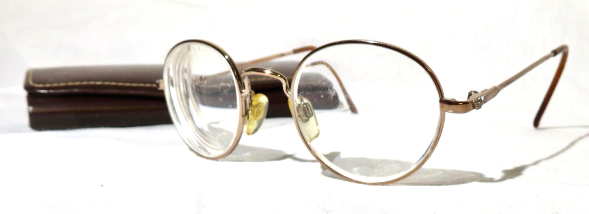 Emporio Armani, Italy eyeglass 008 806 Gold Metal 45-22-135