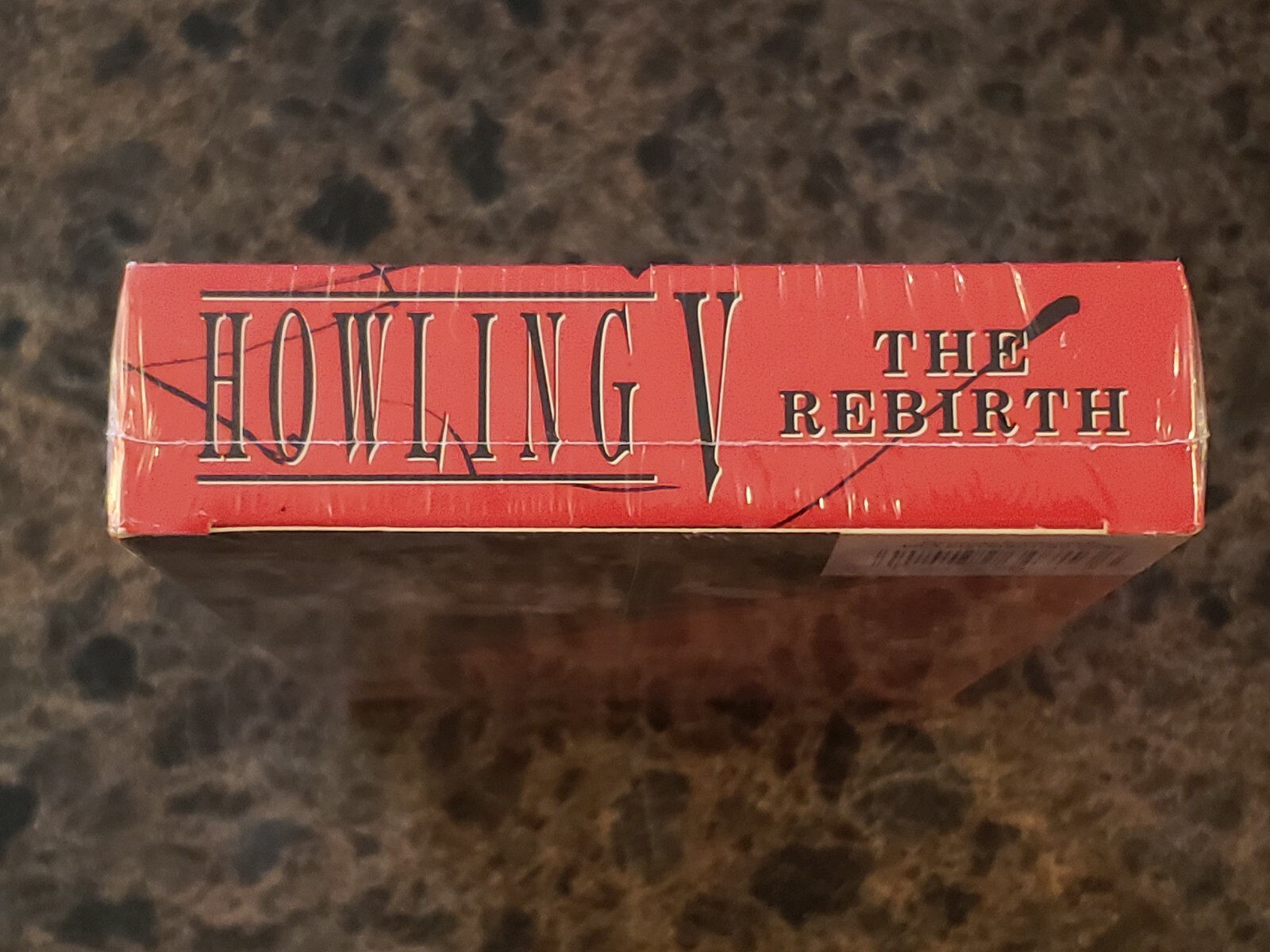 Howing 5 BRAND NEW Howling V 5 Rebirth (VHS, 1991) Philip Davis RARE Sealed OOP ...