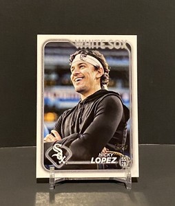 2024 Topps Series 2 NICKY LOPEZ GOLDEN MIRROR SSP #687 Chicago White Sox