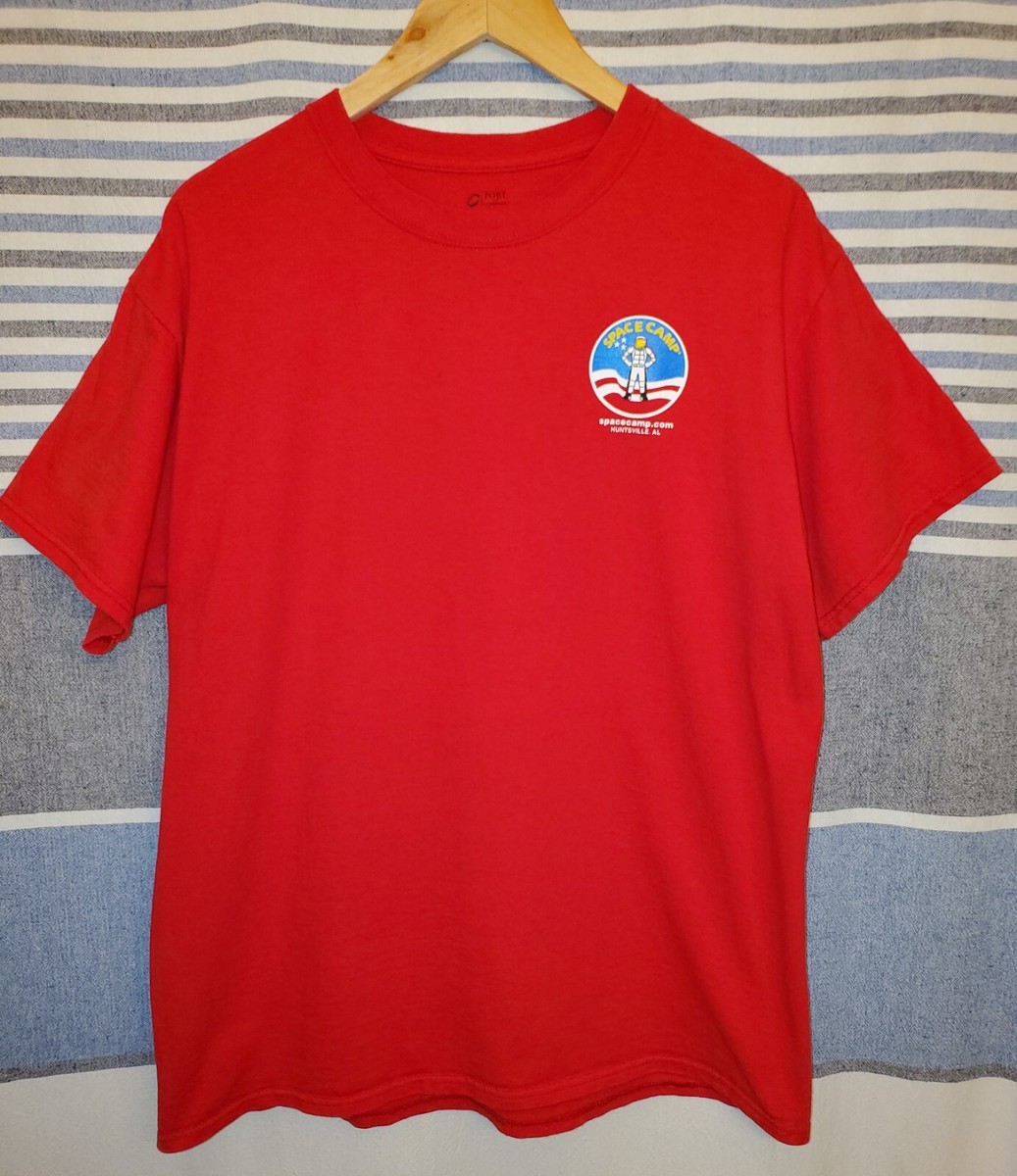 Space Camp shirt Large Red Huntsville Alabama NASA | eBay