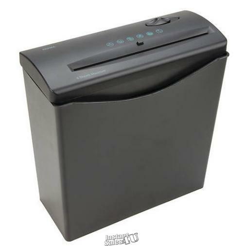 Royal-6-Sheet Shredder with Basket 12.25"Lx11"Dx5"H 2.27-gal