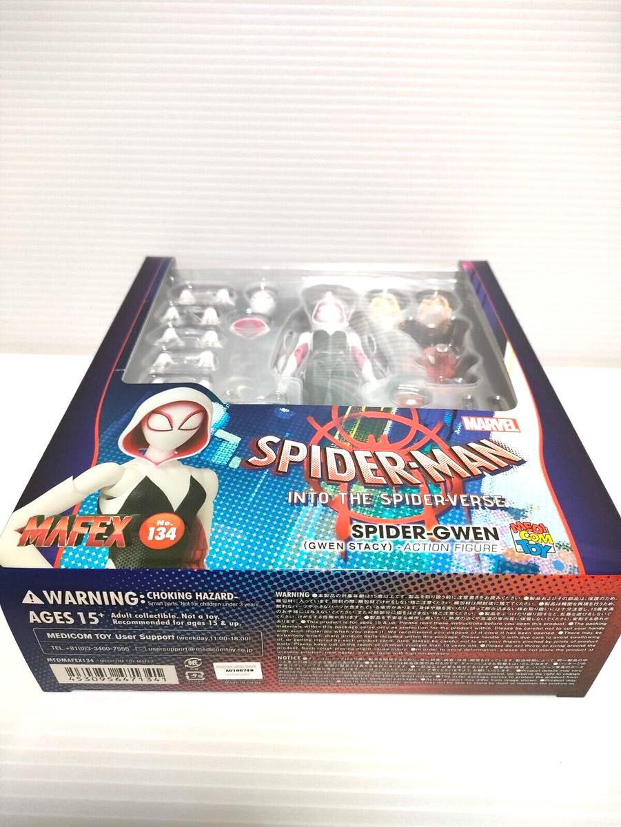 MEDICOM TOY MAFEX No.134 SPIDER-GWEN GWEN STACY Figure spiderman