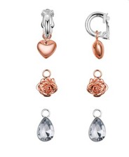 Disney Kid's Princess Beauty and The Beast Multi Earring Set