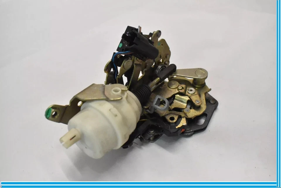 92-94 Mercedes W140 500SEL 300SE Actuador de pestillo de cerradura de puerta lateral trasera izquierda OEM Foto 3 de 4