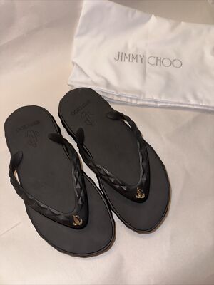 Jimmy Choo Women's Diamond Flip-Flop Rubber Size EU 34 | eBay