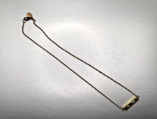 Vintage Signed Larissa Loden Abacus Necklace