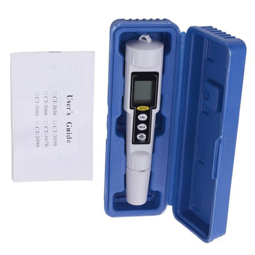 Digitaler Pool Salztester – 7-in-1 Messgerät Für PH, Salz, Temperatur Uvm.