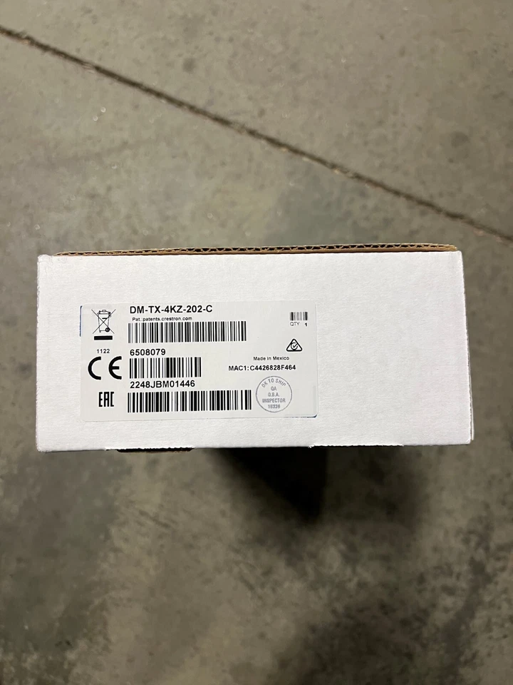 Crestron DM-TX-4KZ-202-C DigitalMedia 8G+ 4K60 4:4:4 HDR Transmitter 202 (H10)