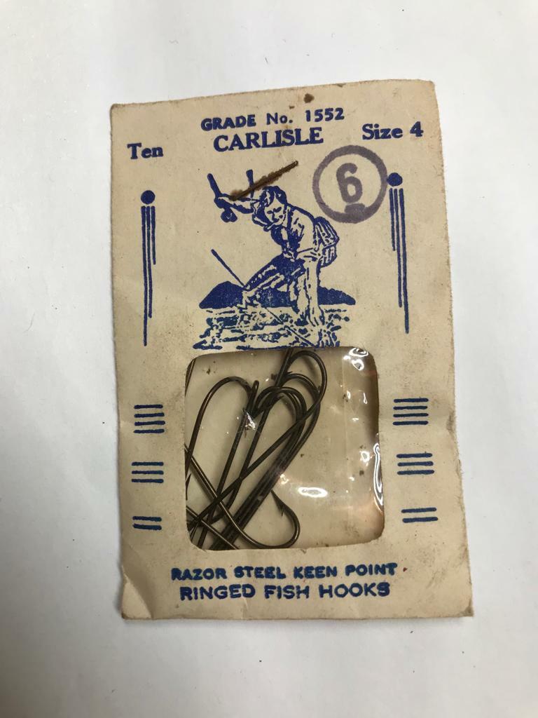 Vintage Fishing Tackle Carlisle, Unopened Hooks, No Rust eBay